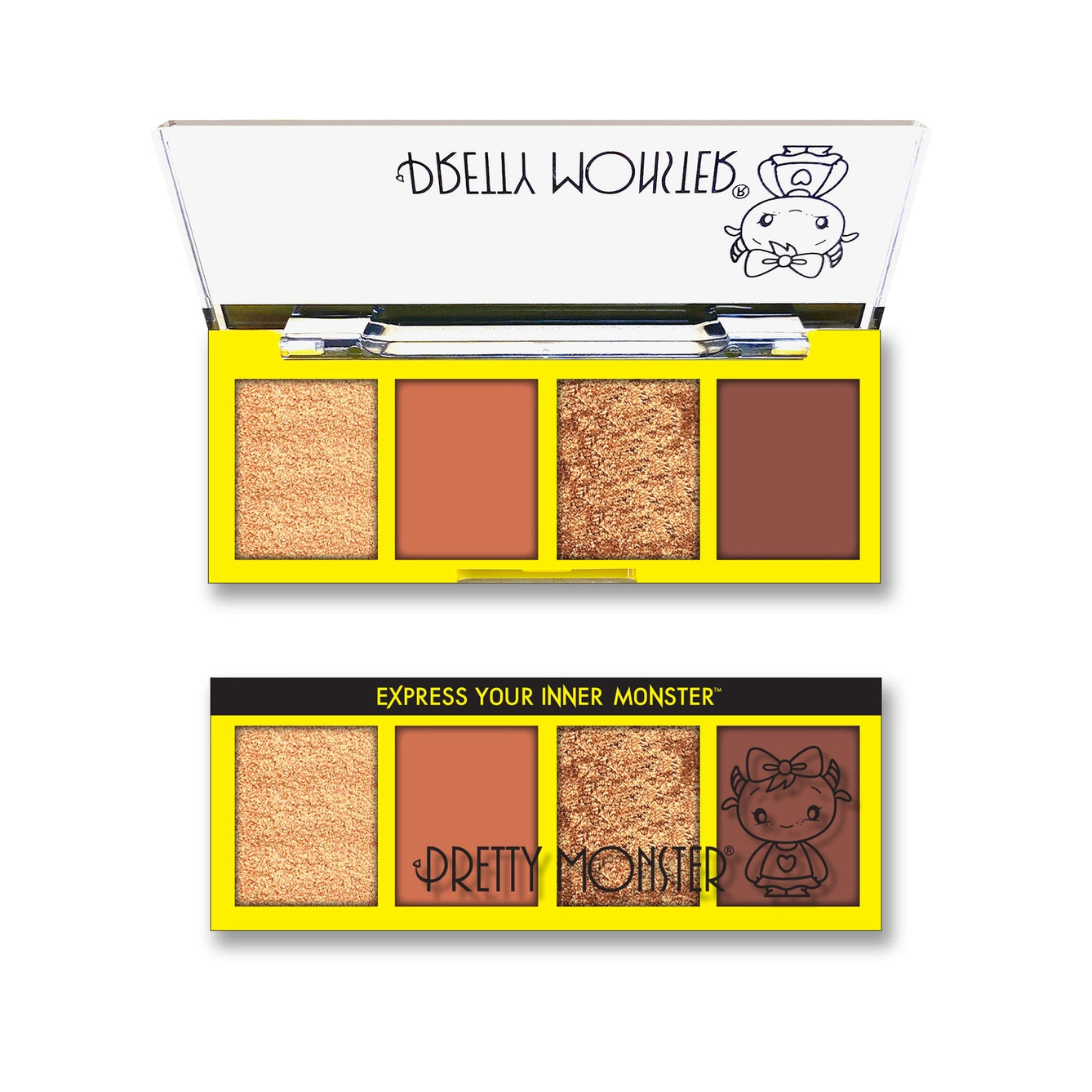 RUDE Pretty Monster Lil' Eyeshadow Palette - Lil' Goddess