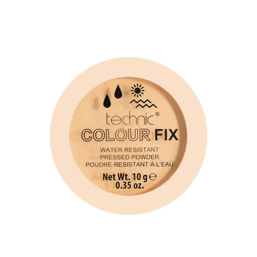Technic Colour Fix Water Resistant Pressed Powder - Pecan