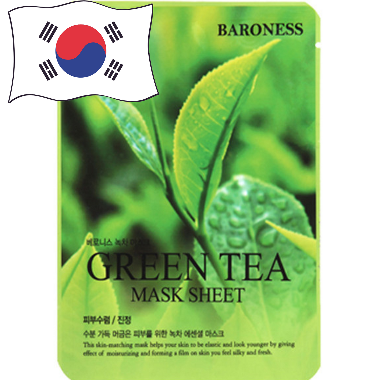 BARONESS Green Tea Sheet Mask