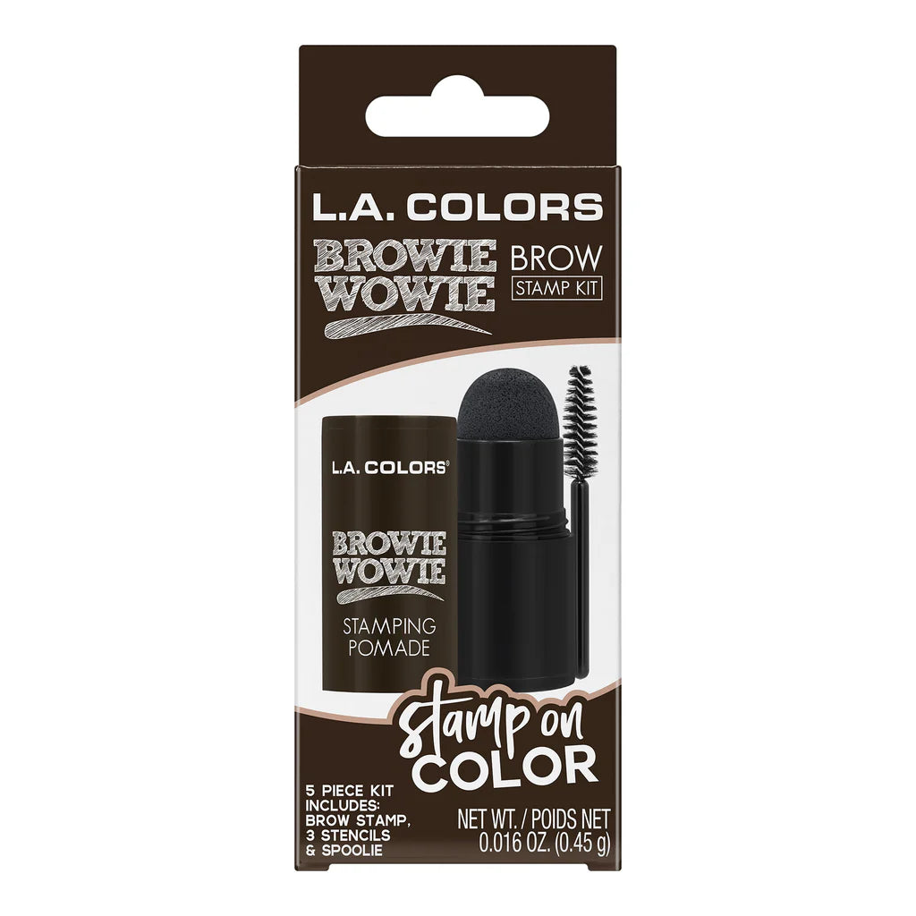 LA COLORS Brow Stamp Kit | Dark Brown