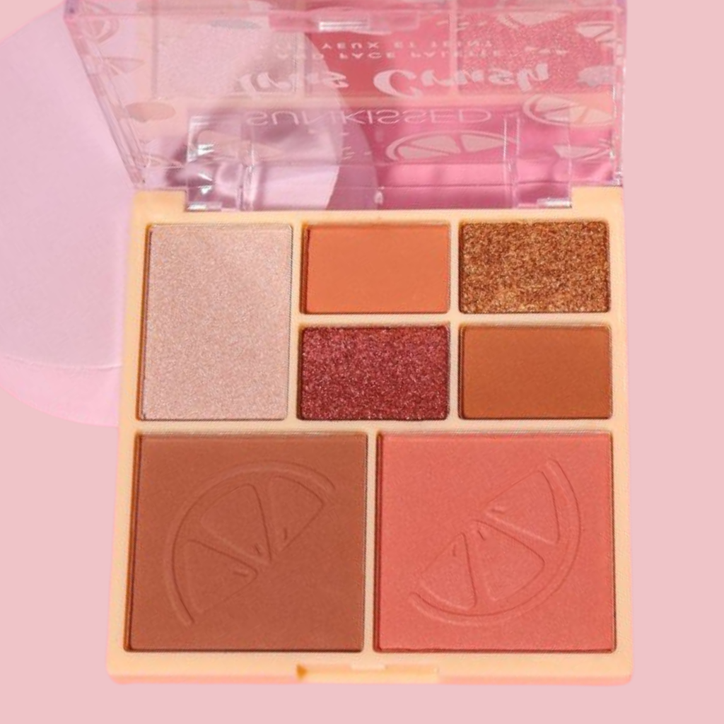 Sunkissed Citrus Crush Eyes and Face Palette