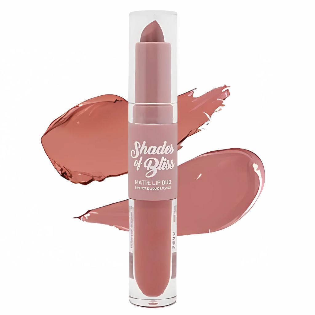 AMUSE Shades Of Bliss Matte Lip Duo | Paradise