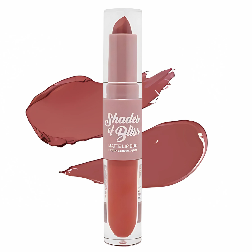 AMUSE Shades Of Bliss Matte Lip Duo | Joyful