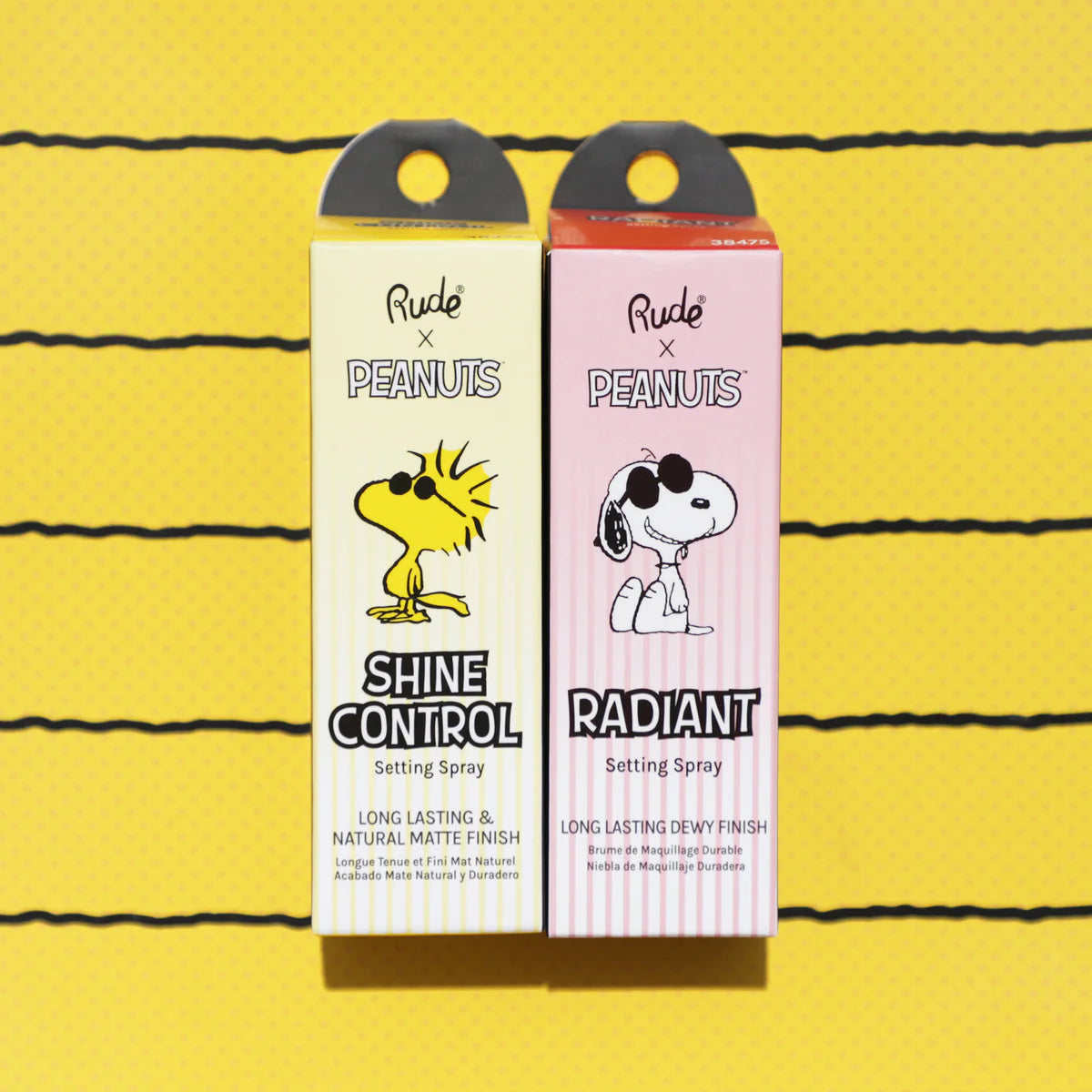 RUDE Peanuts Shine Control Setting Spray