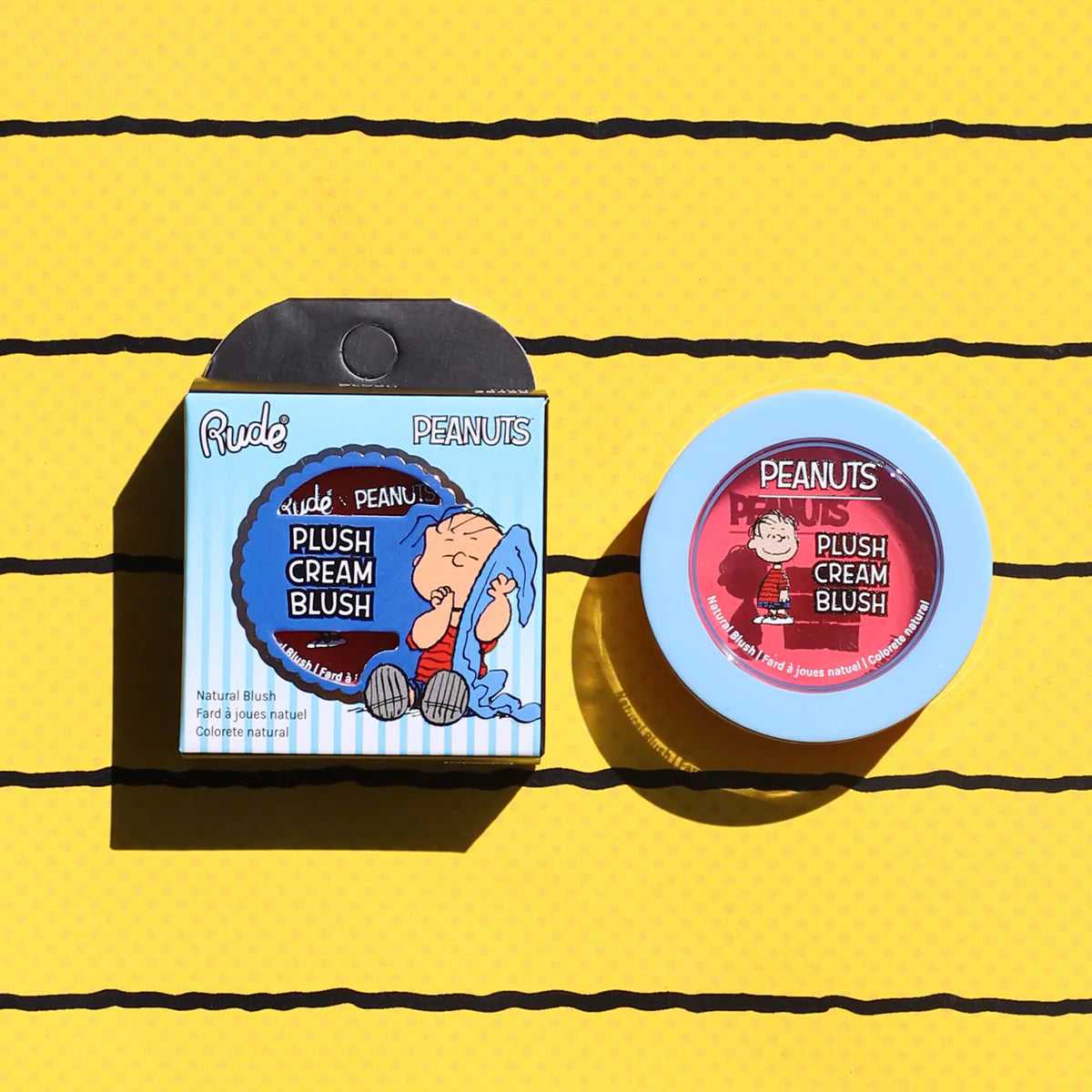 RUDE Peanuts Plush Cream Blush - Fluff