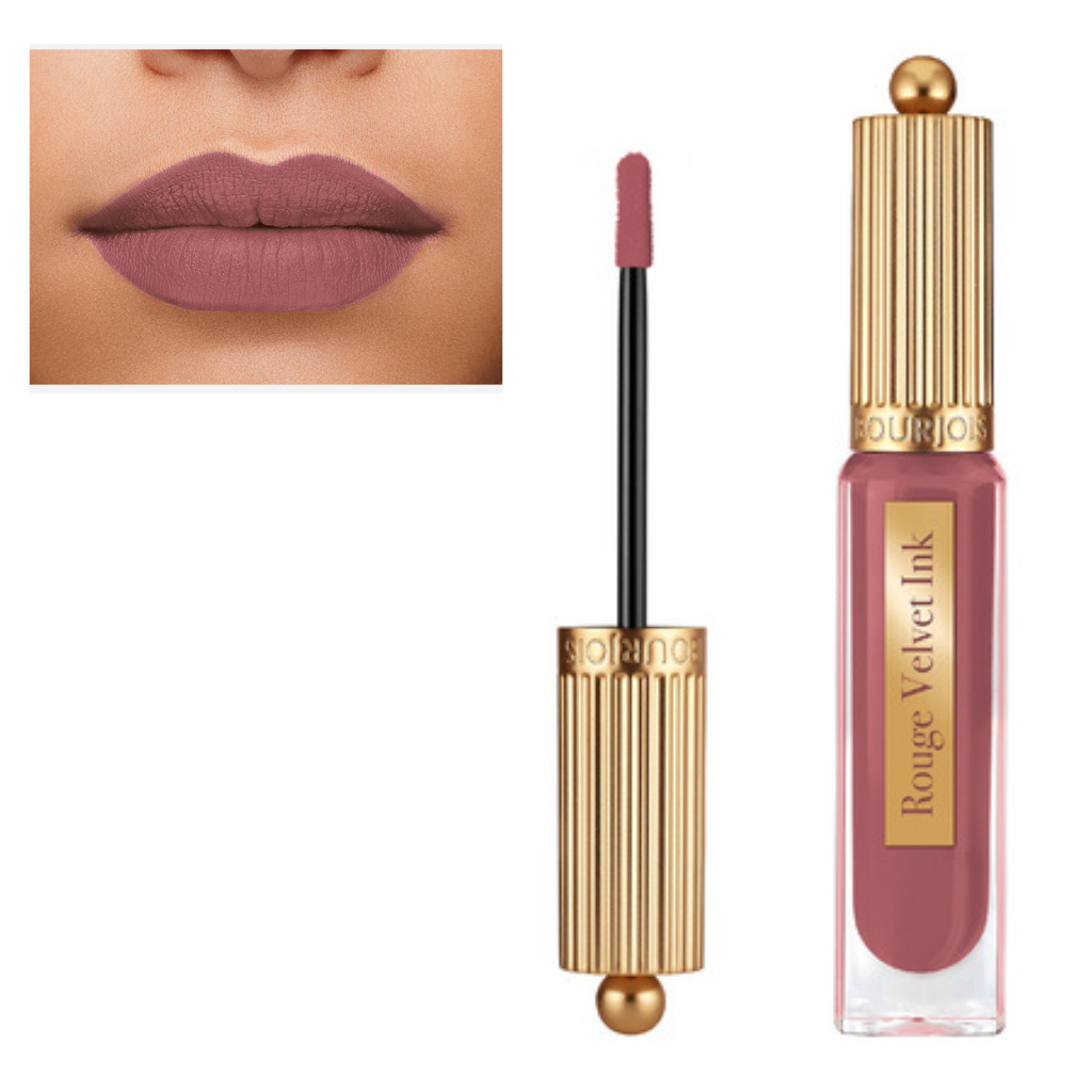 Bourjois Rouge Velvet Ink Lipstick - 24 Cup of Rose
