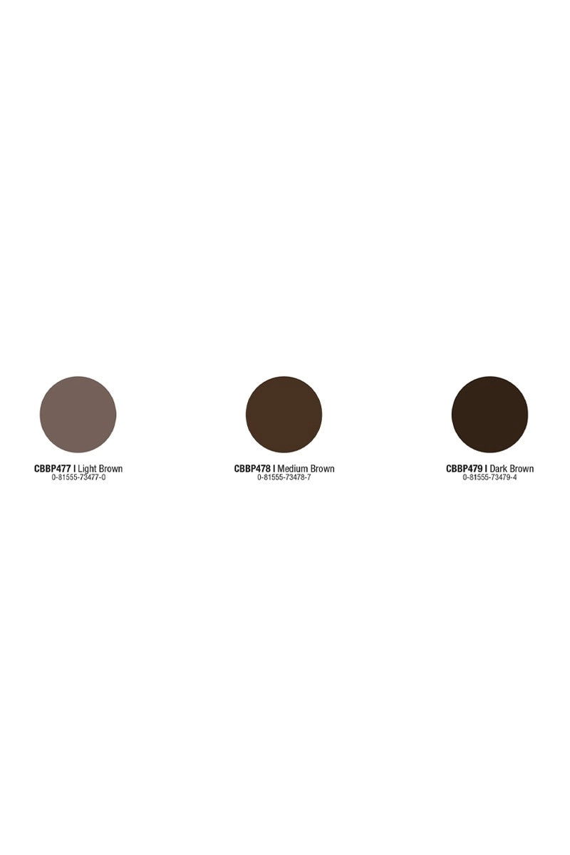 LA COLORS Brow Stamp Kit | Medium Brown