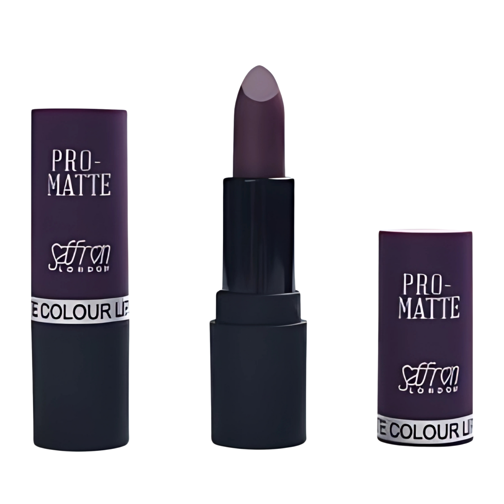 Saffron Pro-Matte Lipstick - 14 Matte Purple Passion