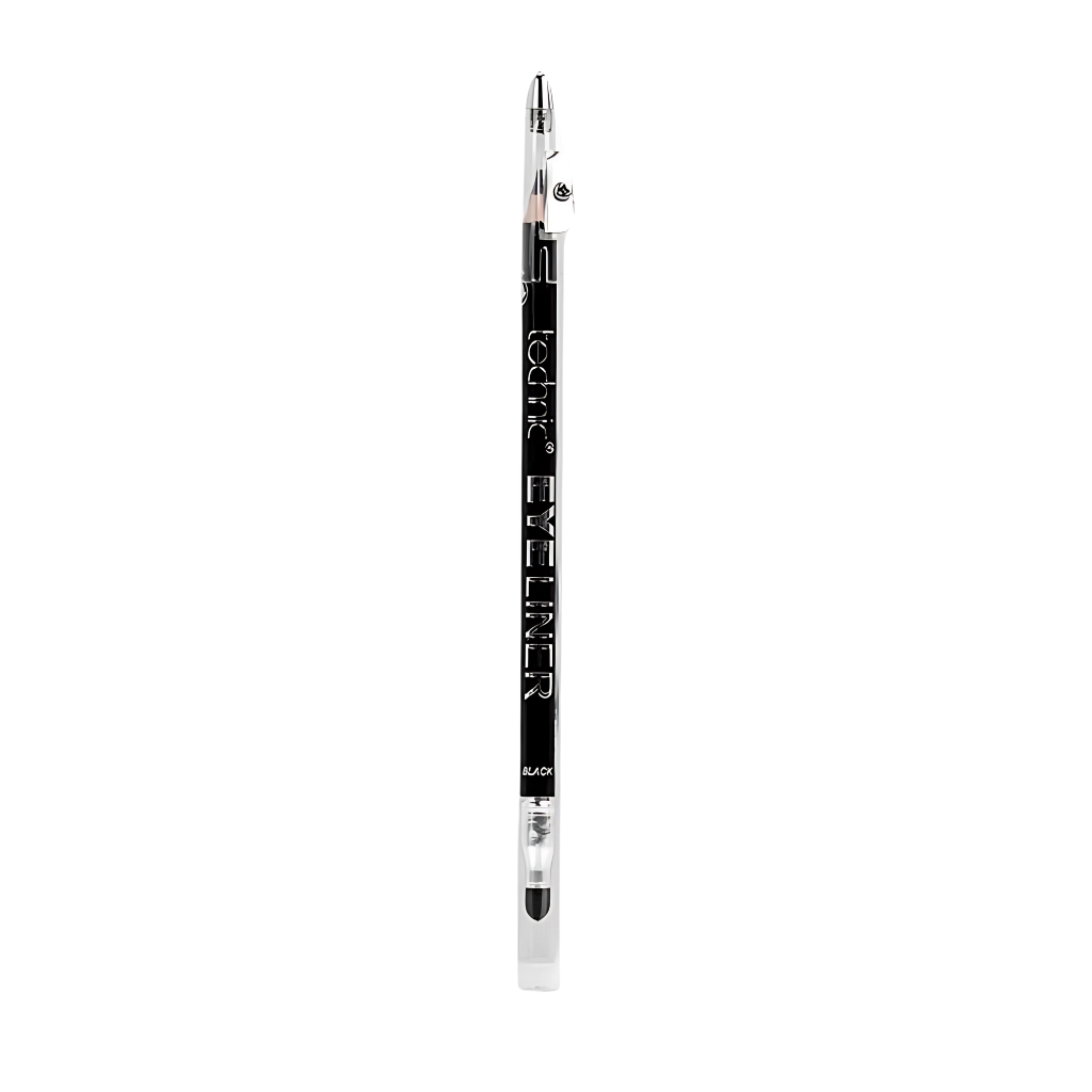Technic Pencil Eyeliner With Smudger & Sharpener - Black