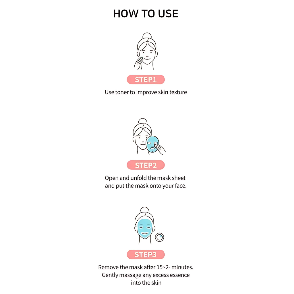 ESFOLIO Essence Sheet Mask | Rice