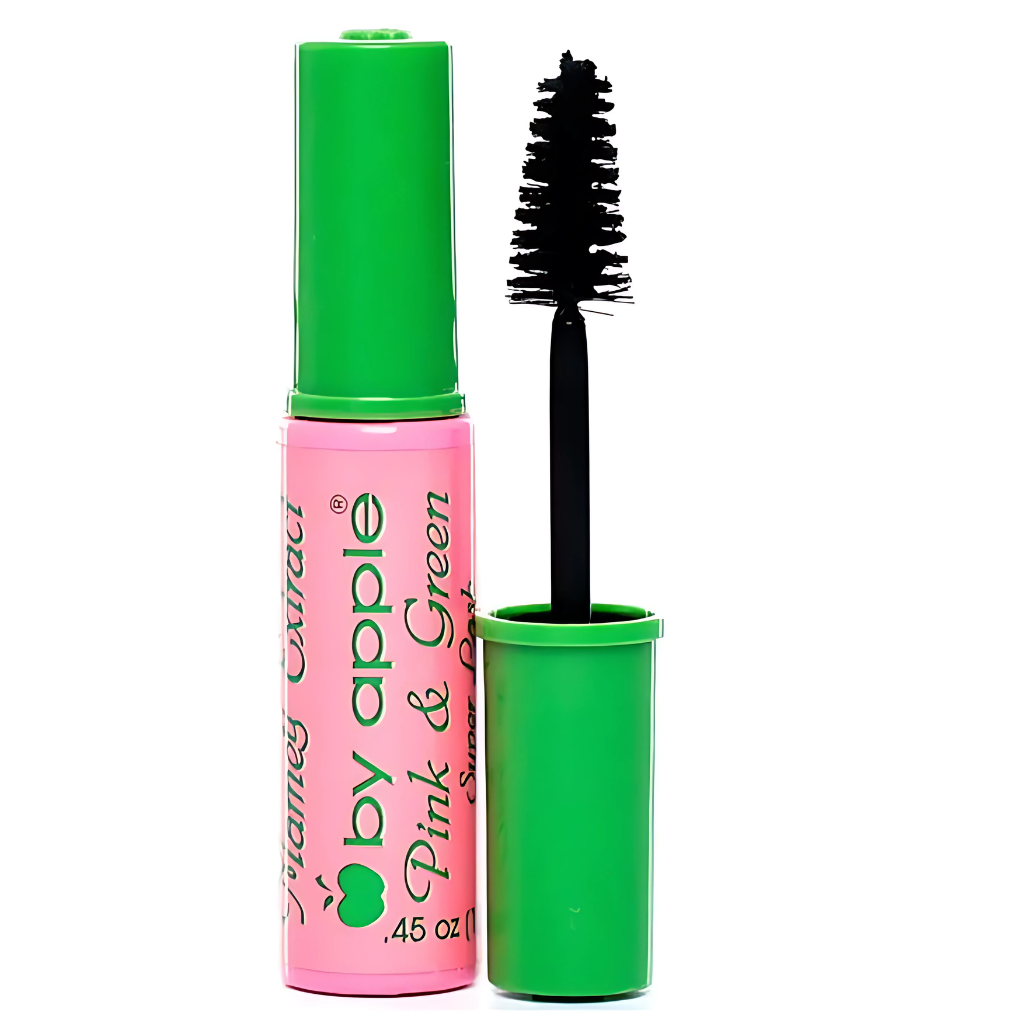 BY APPLE Pink & Green Super Lash Mascara | Black