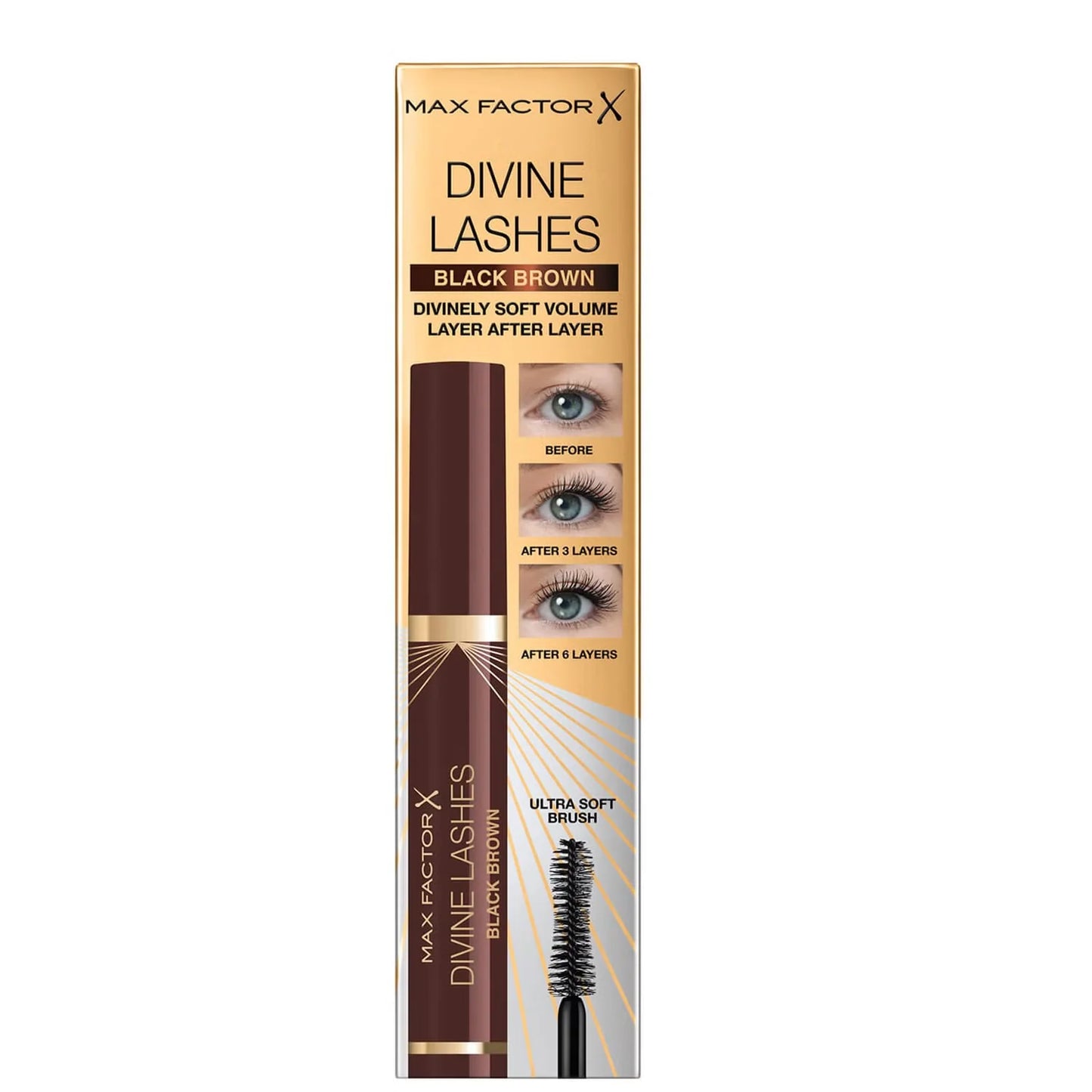 Max Factor Divine Lashes Mascara - Black Brown