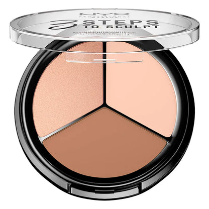 Nyx 3 Steps to Sculpt Palette - Fair