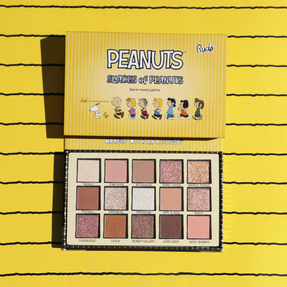 RUDE Shades of Peanuts Eyeshadow Palette - Warm-Toned