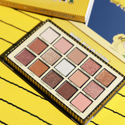 RUDE Shades of Peanuts Eyeshadow Palette - Warm-Toned