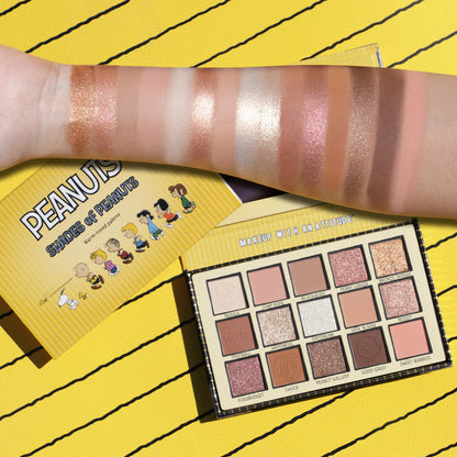 RUDE Shades of Peanuts Eyeshadow Palette - Warm-Toned