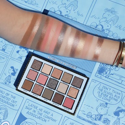 RUDE Shades of Peanuts Eyeshadow Palette - Cool-Toned