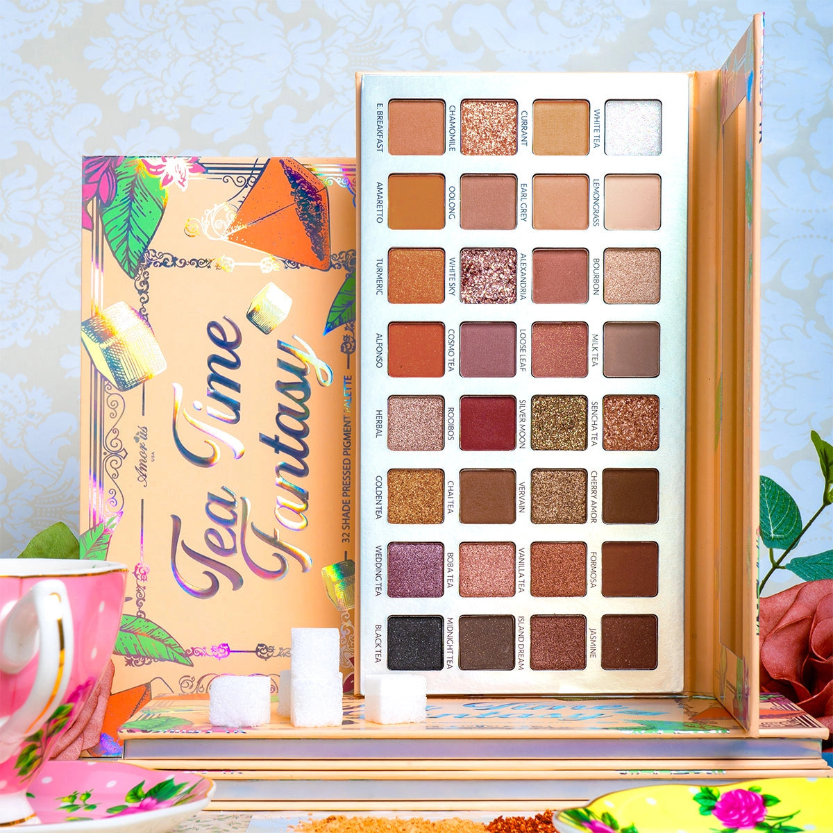 AMORUS USA Tea Time Fantasy - Pressed Pigment Palette