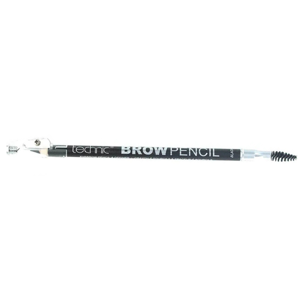 Technic Brow Pencil With Sharpener - Black
