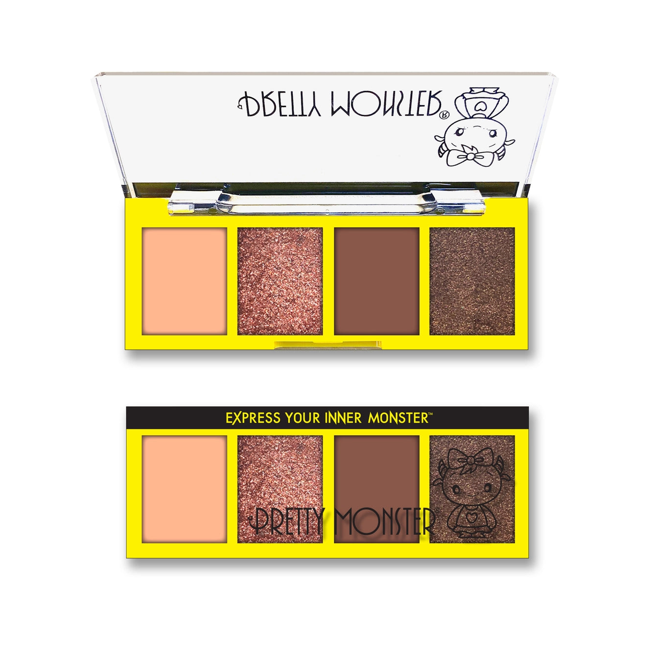 RUDE Pretty Monster Lil' Eyeshadow Palette - Lil' Diva