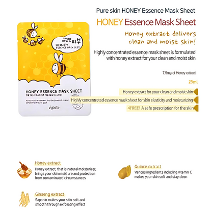 ESFOLIO Essence Sheet Mask | Honey